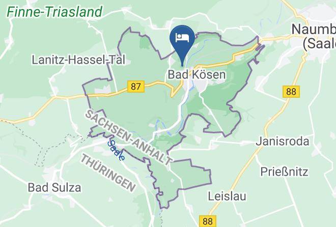 Burgenlandkreis - Flair Hotel & Restaurant Villa Ilske Maps