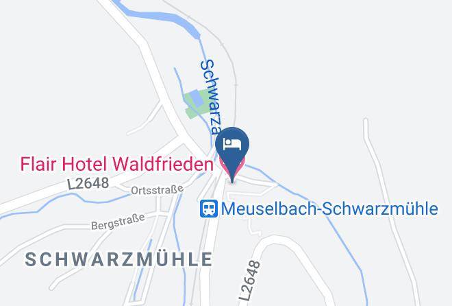 Flair Hotel Waldfrieden Map