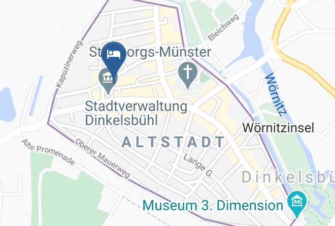 Ansbach - Flair Hotel Garni Weisses Ross Maps