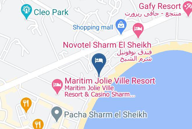 Sharm El Sheikh - Flambe Pool Bar Maps