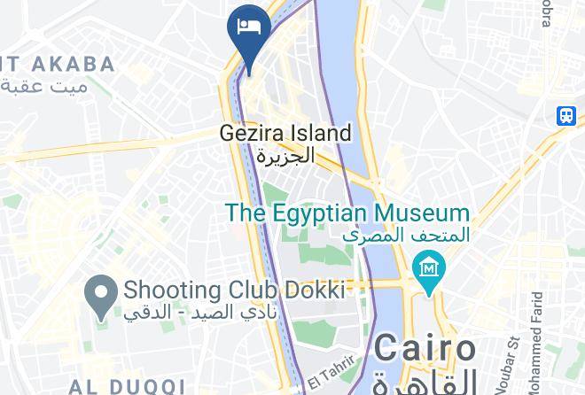 Cairo - Flamenco Hotel Zamalek Maps