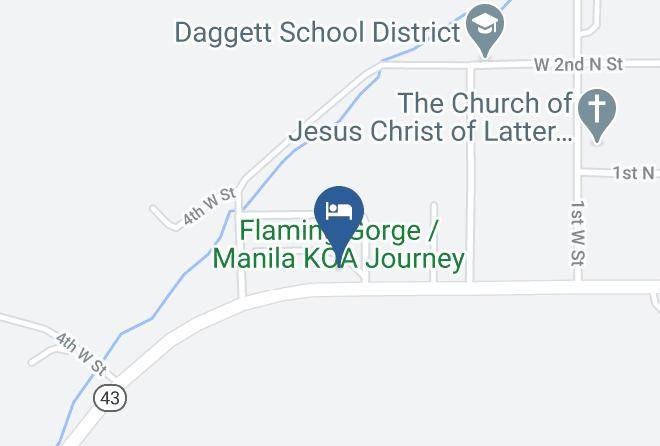 Daggett - Flaming Gorge Manila Koa Journey Maps