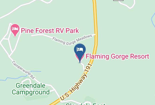Daggett - Flaming Gorge Resort Maps