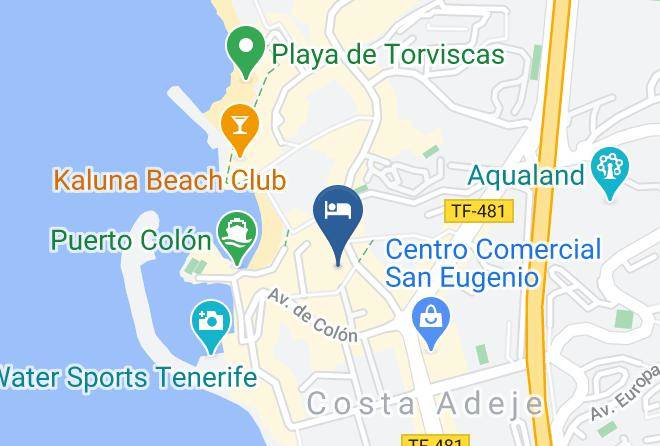 Santa Cruz De Tenerife - Flamingo Beach Mate Maps