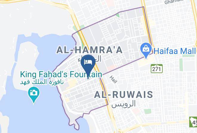 Jeddah - Flamingo Boutique Hotel Maps