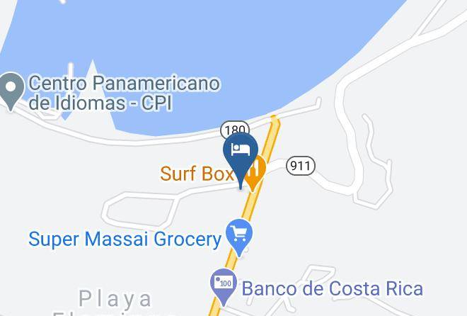 Santa Cruz - Flamingo Cabinas Maps