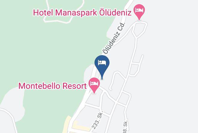 Fethiye - Flamingo Hotel & Spa Maps