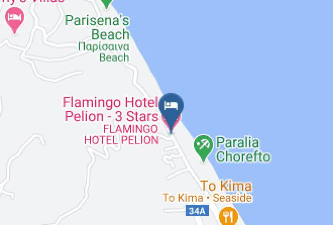 Magnisia - Flamingo Hotel Pelion 3 Stars Hotel Maps