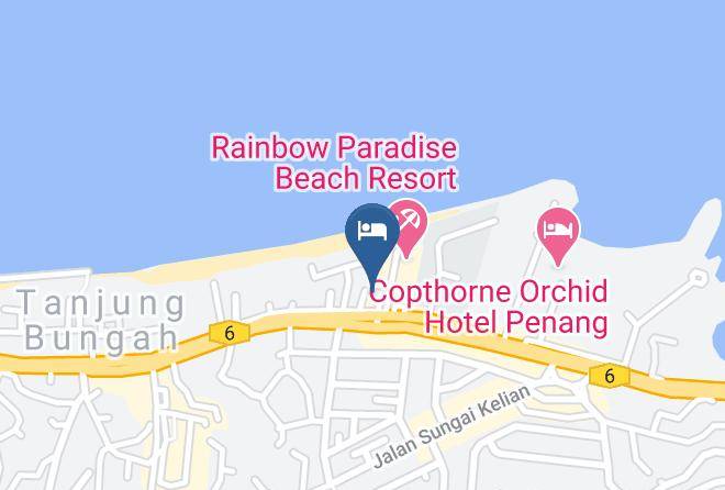Tanjung Tokong - Flamingo Hotel Maps