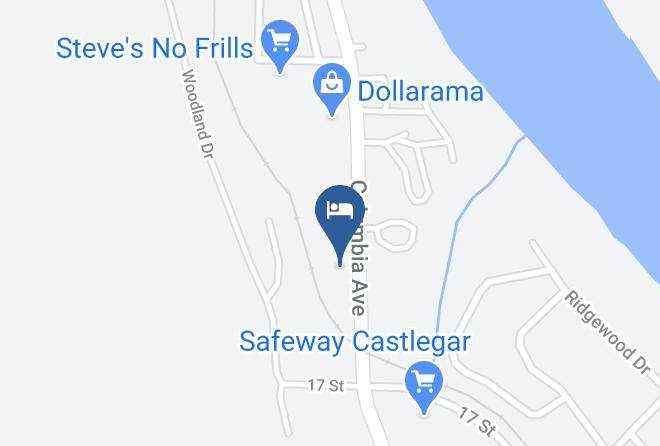 Central Kootenay - Flamingo Motel Maps