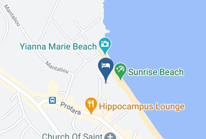 Flamingo Paradise Hotel Map