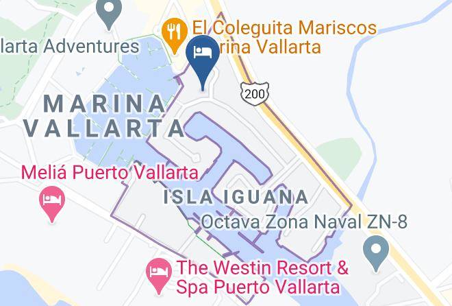 Puerto Vallarta - Flamingo Vallarta Hotel & Marina Maps