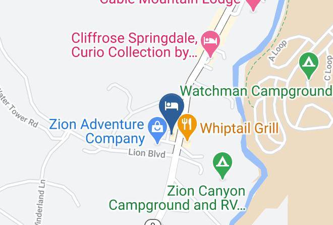 Washington - Flanigan's Inn Springdale Ut Hotel Zion National Park Maps
