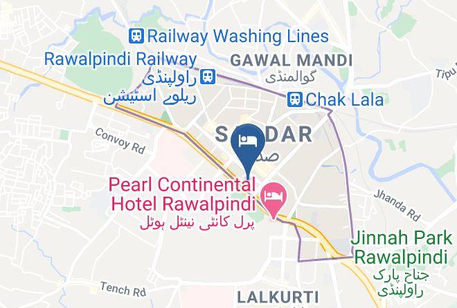 Islamabad - Flashman's Hotel Maps