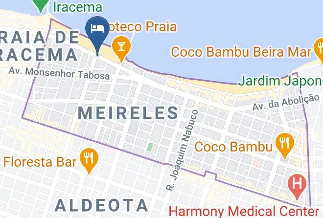 Fortaleza - Gran Partner Classic Residence Flat Hotel Maps