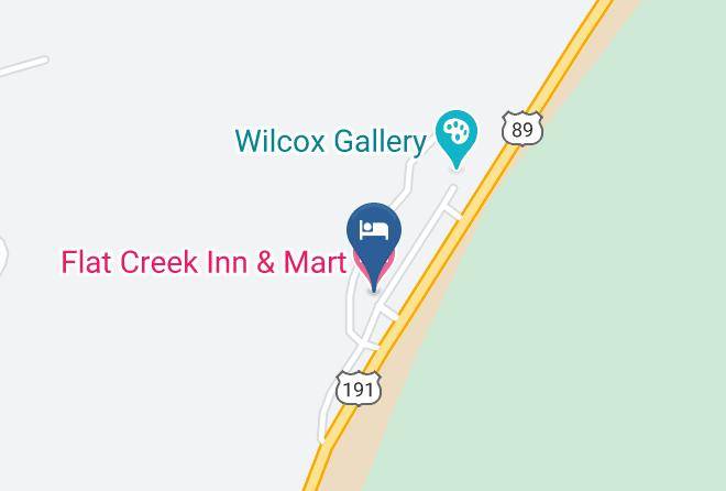 Teton - Flat Creek Inn & Mart Maps
