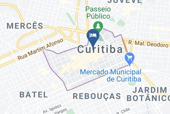 Curitiba - Flat Hotel Paraty Maps