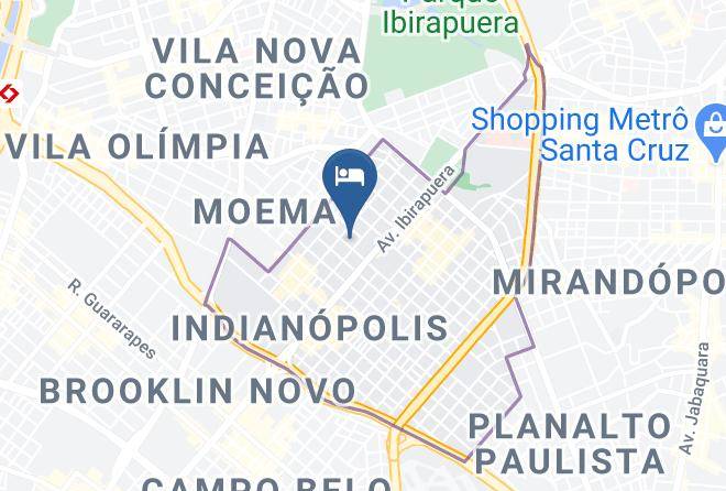 Sao Paulo Moema - Mercure Sao Paulo Ibirapuera Privilege Maps
