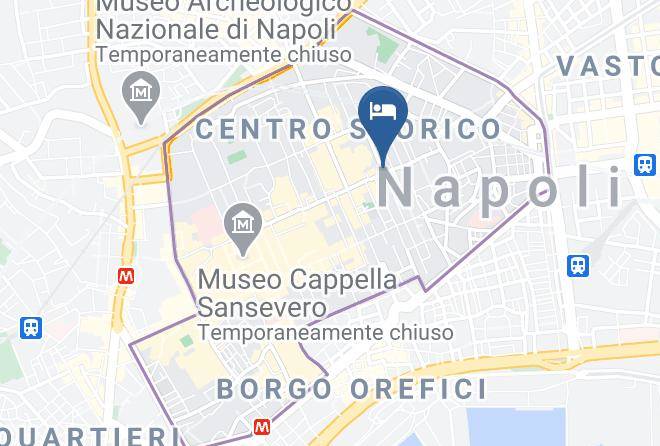 Flat Napoli Centro Map