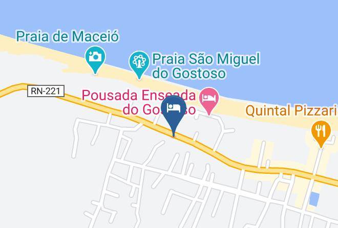 Sao Miguel Do Gostoso - Flat's Portal Do Sol Sao Miguel Do Gostoso Maps