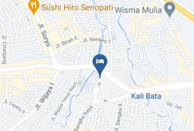 Jakarta Selatan - Flat06 Tendean Maps