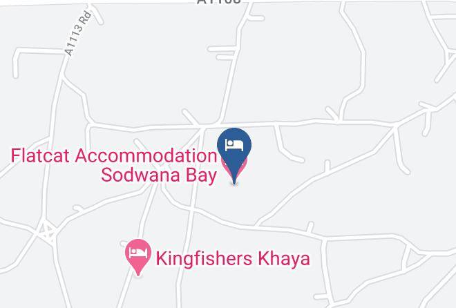 Umkhanyakude - Flatcat Accommodation Sodwana Bay Maps