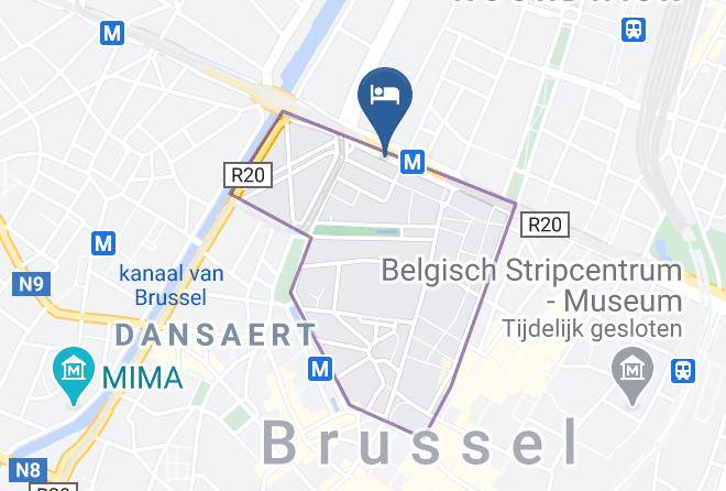 Brussels - Flatcity Brussels Center Maps