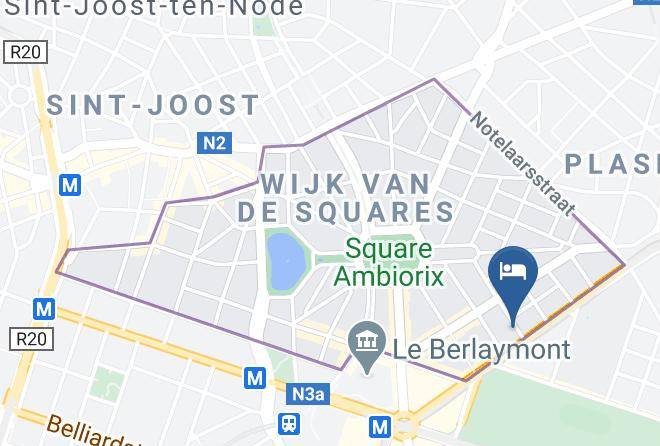 Brussels - Flats Veronese Maps