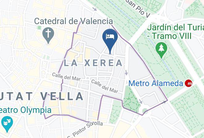 Valencia - Living Valencia Tetuan Maps