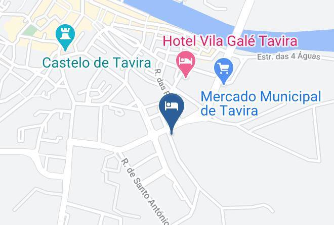 Tavira - Flattered To Be In Algarve Maps