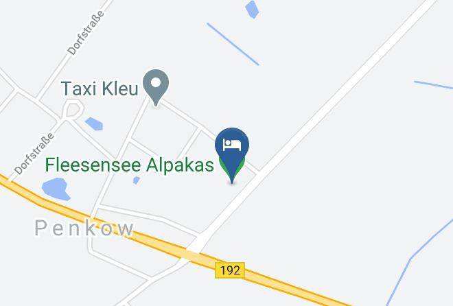 Mecklenburgische Seenplatte - Fleesensee Alpakas Maps