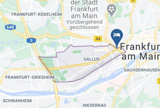 Fleming's Hotel Frankfurt Messe Map