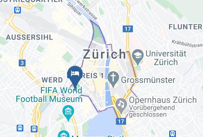 Zurich - Flemings Hotel Zurich Maps