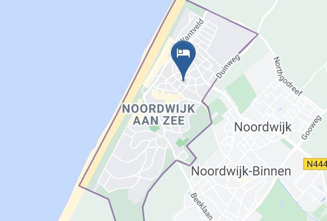 Gemeente Noordwijk - Fletcher Badhotel Noordwijk Maps