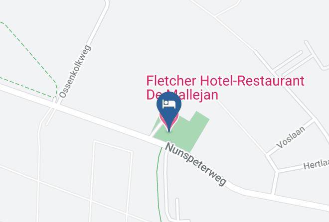 Gemeente Nunspeet - Fletcher Hotel Restaurant De Mallejan Maps