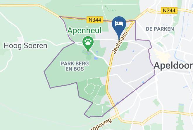 Fletcher Hotel Restaurant Apeldoorn Map