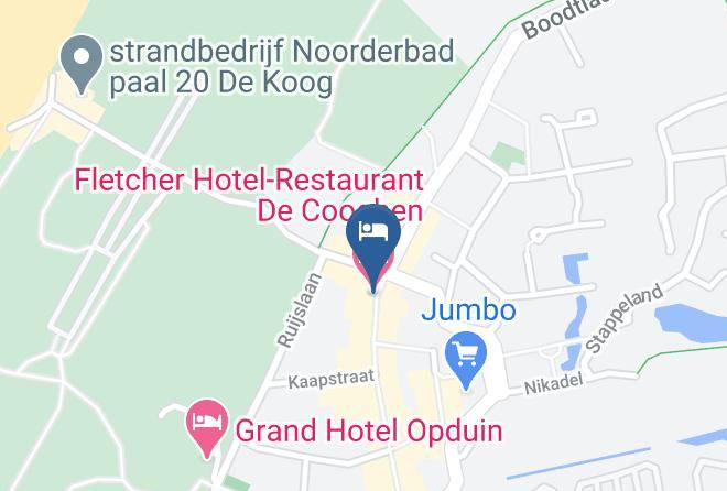 Texel - Fletcher Hotel Restaurant De Cooghen Maps