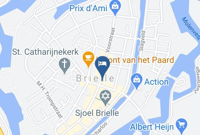 Gemeente Brielle - Fletcher Hotel Restaurant De Zalm Maps