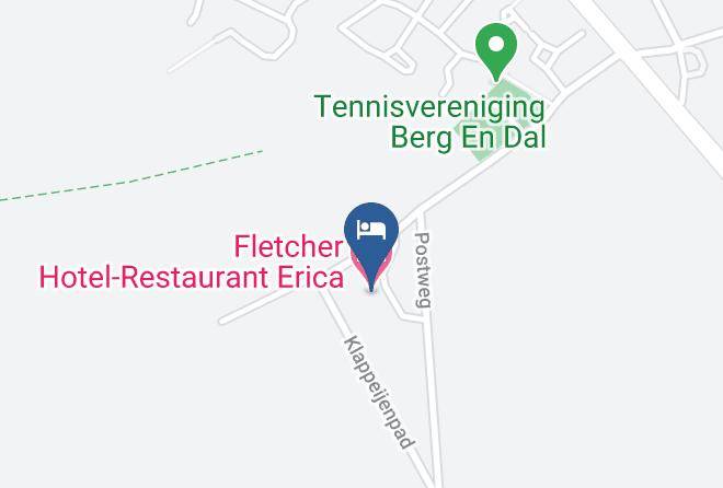 Fletcher Hotel Restaurant Erica Map