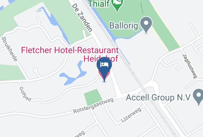 Fletcher Hotel Restaurant Heidehof Map