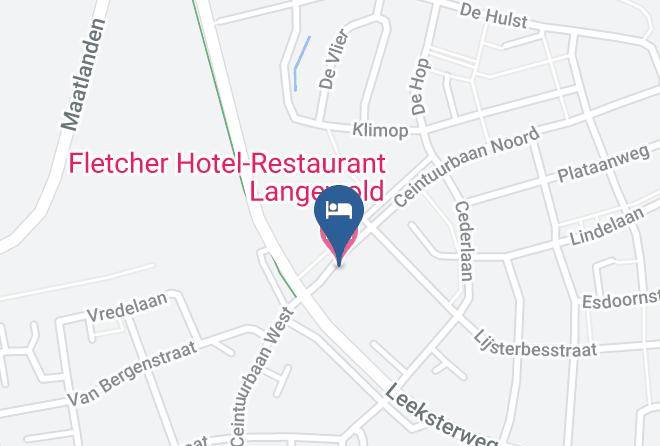 Noordenveld - Fletcher Hotel Restaurant Langewold Maps