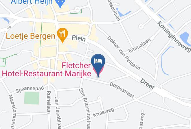 Bergen - Fletcher Hotel Restaurant Marijke Maps