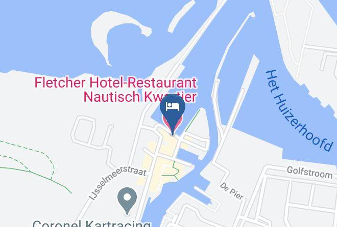 Gemeente Huizen - Fletcher Hotel Restaurant Nautisch Kwartier Maps