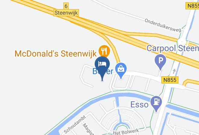 Steenwijkerland - Fletcher Hotel Restaurant Steenwijk Maps