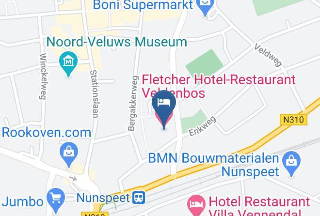 Gemeente Nunspeet - Fletcher Hotel Restaurant Veldenbos Maps