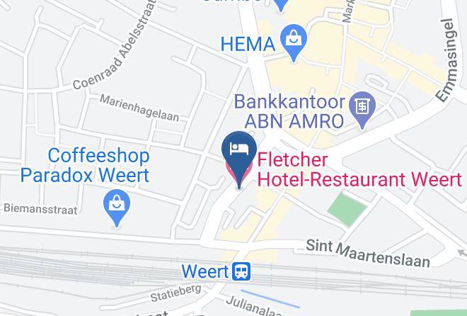 Fletcher Hotel Restaurant Weert Map