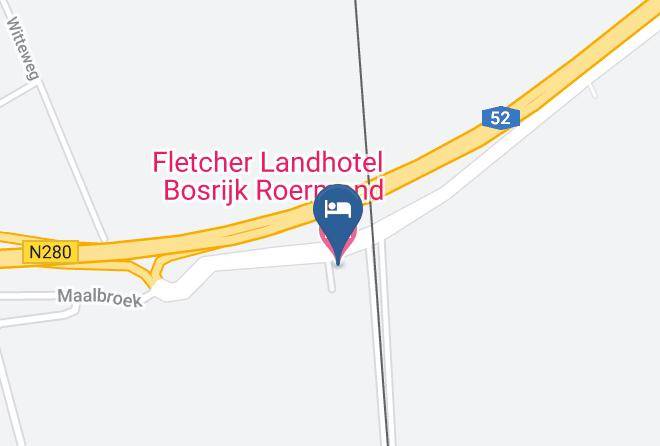 Gemeente Roermond - Fletcher Landhotel Bosrijk Roermond Maps