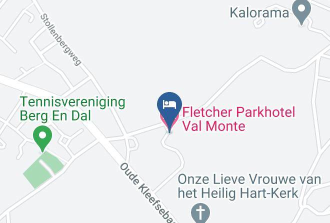Fletcher Parkhotel Val Monte Map