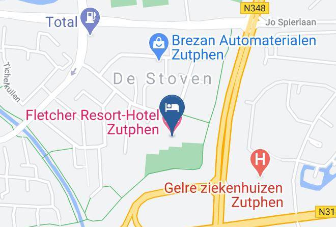 Gemeente Zutphen - Fletcher Resort Hotel Zutphen Maps