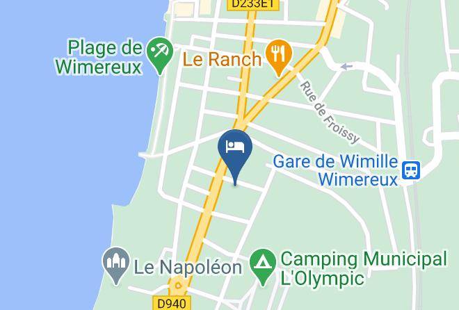 Fleur D'ecume Wimereux Map